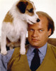 Kelsey Grammer Posed in a Suit and Tie with a Dog Photo Print - Item # VARCEL695832
