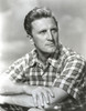 Kirk Douglas wearing Checkered Polo Portrait Photo Print - Item # VARCEL695917