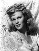 Joan Caulfield wearing a White V-Neck Dress in a Classic Portrait Photo Print - Item # VARCEL695946