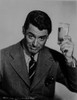 Cary Grant in Suit with Drink in Hand Photo Print