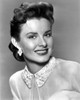 Jean Peters on smiling Portrait Photo Print - Item # VARCEL703064