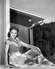 Mala Powers on a Printed Skirt and smiling Photo Print - Item # VARCEL703276