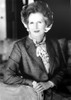 Margaret Thatcher on a Blazer and Leaning Photo Print - Item # VARCEL703453