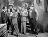Smuggler's Cove People Discussing in the Streets in a Movie Scene Photo Print - Item # VARCEL703508