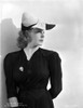 Martha Raye Leaning on the Wall wearing Black Coat Photo Print - Item # VARCEL703515