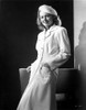Donna Reed on a Coat and Leaning Photo Print - Item # VARCEL703554