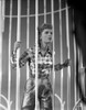 Debbie Reynolds wearing in Checkered Top Behind Bars Photo Print - Item # VARCEL703645