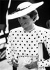Princess Diana wearing a polka dot blouse Photo Print - Item # VARCEL703681