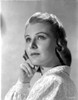 Florence Rice on a Printed Long Sleeve and Hand on Chin Photo Print - Item # VARCEL703687