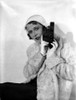 Ruth Roland Holding Camera in Furry Coat Portrait Photo Print - Item # VARCEL703885