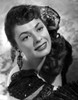 Ruth Roman smiling in Black Gown Photo Print - Item # VARCEL703895