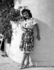 Ann Rutherford Leaning on a Curved Wall Photo Print - Item # VARCEL704100