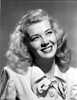 Penny Singleton smiling in Ribbon Dress Close Up Portrait Photo Print - Item # VARCEL704638