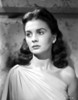 Jean Simmons Portrait in White Single-Shoulder Strap Dress Photo Print - Item # VARCEL704697