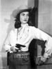 Peggy Stewart Holding Pistol in Classic Photo Print - Item # VARCEL704850