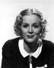 Gloria Stuart Red lipstick, Curly Hairdo wearing Black Dress Photo Print - Item # VARCEL704906