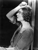 Blanch Sweet Seated with Hand on Head, Facing Side View wearing Dress Portrait Photo Print - Item # VARCEL704948