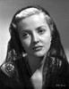 Martha Vickers Portrait wearing Black Veil Photo Print