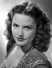Mary Ware Portrait in Dotted Dress in Black and White Photo Print - Item # VARCEL705405