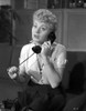 Shelley Winters Answering the Phone in a Portrait Photo Print - Item # VARCEL705565