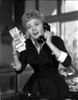 Shelley Winters wearing a Black Dress and Answering the Phone in a Classic Portrait Photo Print - Item # VARCEL705585