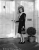 Jane Withers Posed in Black Velvet Long Sleeve Dress with White Collar Photo Print - Item # VARCEL705623