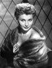 Mari Aldon smiling in Fur Dress Classic Portrait Photo Print - Item # VARCEL706038