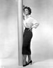 Rita Gam Leaning on Post Photo Print - Item # VARCEL706108
