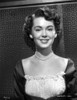 Barbara Rush smiling in Elegant Dress with Pearl Necklace Photo Print - Item # VARCEL706186