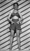 Barbara Rush Pose in Black and White Portrait Photo Print - Item # VARCEL706190