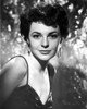 Anne Bancroft posed in Silk Dress with Hook Earrings in Classic Portrait Photo Print - Item # VARCEL706235