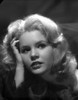 Tuesday Weld Clos Up Portrait in Black and White Photo Print
