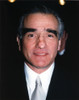 Martin Scorsese Close-up Portrait wearing Black Suit with Silver Tie Photo Print - Item # VARCEL706925
