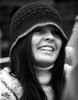 Ali MacGraw smiling and wearing a Bonnet Photo Print - Item # VARCEL706922