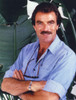 Tom Selleck smiling in Blue Denim Sleeves Photo Print - Item # VARCEL707018