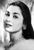 Carol Lawrence wearing a Furry Dress and Necklace Photo Print - Item # VARCEL707086