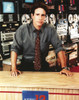 John Shea wearing a Blue Shirt with Black Necktie in a Portrait Photo Print - Item # VARCEL707073