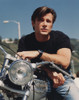 Grant Show Posed on Bike wearing Black Shirt Photo Print - Item # VARCEL707126