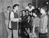 Frank Sinatra Candid Group Portrait Photo Print - Item # VARCEL707237