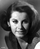 Stefanie Powers smiling and Looking Away in Black and White Close Up Portrait Photo Print - Item # VARCEL707250