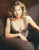 Courtney Smith Posed in Stripes Corset Portrait Photo Print - Item # VARCEL707318