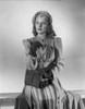 Barbara Stanwyck Projecting Emotions in Dress Classic Portrait Photo Print - Item # VARCEL707503