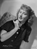 Barbara Stanwyck posed in Portrait wearing Black Dress Photo Print - Item # VARCEL707580