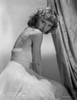 Barbara Stanwyck Classic Wedding Dress Portrait Photo Print - Item # VARCEL707582