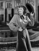 Barbara Stanwyck Cross Legs sitting Classic Portrait Photo Print - Item # VARCEL707619