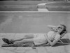 Barbara Stanwyck Sun Bathing Classic Portrait Photo Print - Item # VARCEL707621