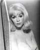Stella Stevens Posed in Black and White Portrait wearing Lingerie Photo Print - Item # VARCEL707763