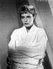 Mia Farrow Portrait wearing White Robe Photo Print - Item # VARCEL707777