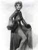 Stella Stevens Posed in Black and White Portrait wearing Elegant Gown Photo Print - Item # VARCEL707778