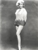 Stella Stevens Posed in Black and White Portrait wearing Sweater Top Photo Print - Item # VARCEL707780